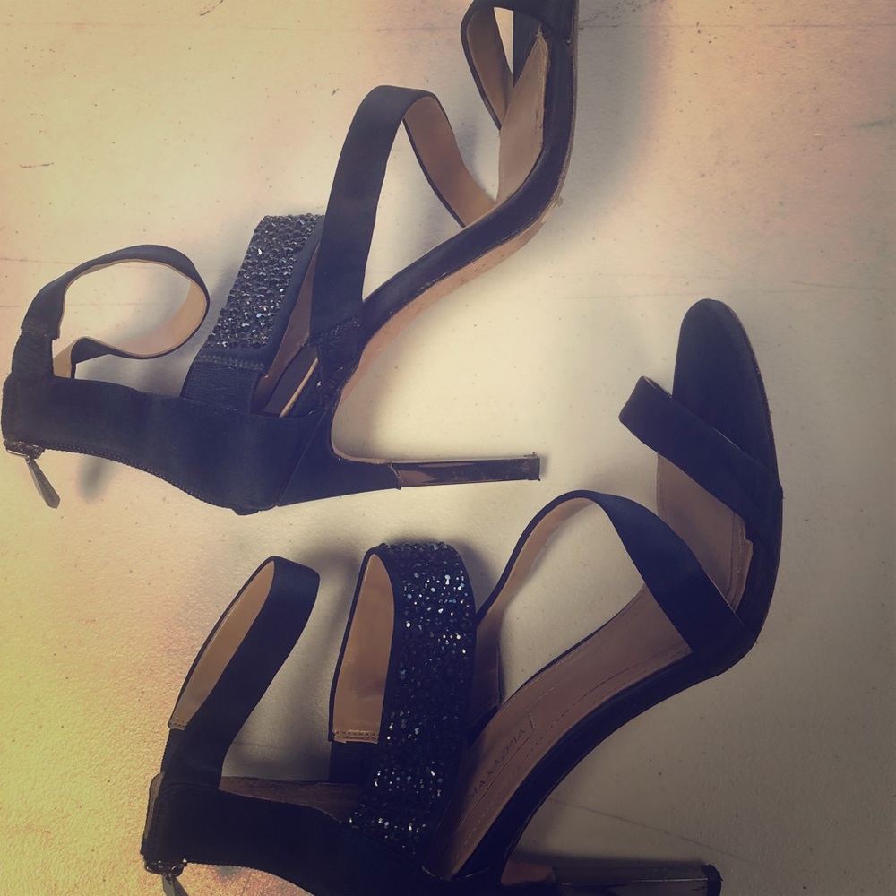 BCBG Maxazria Vero Cuoio High Heels Sandals